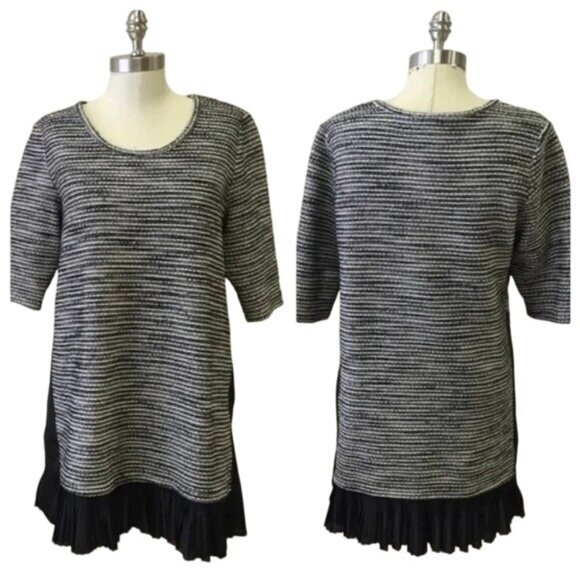 Anthropologie Clu + Willoughby Inkstick Tunic Top, Small - Picture 1 of 13